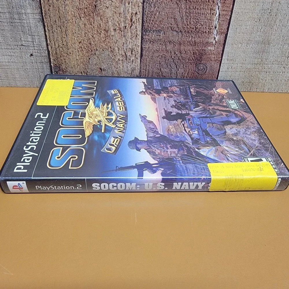 SOCOM US Navy Seals Sony PlayStation 2 PS2 Game with Manual Tactical Shooter